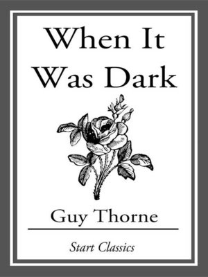cover image of When It Was Dark